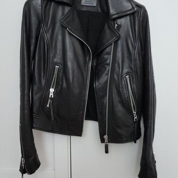 Rudsak genuine soft leather moto jacket - manteau en cuir - Picture 2 of 7
